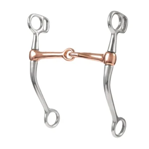 tom thumb bit, 5" copper plated mouth