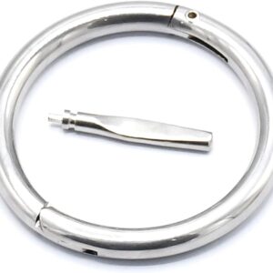 cow nose ring,bull cow cattle bovine nose ring,stainless steel husbandry accessory,anti rust,smooth,without burrs,for farmers and veterinarians